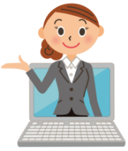 会社案内：女性の写真